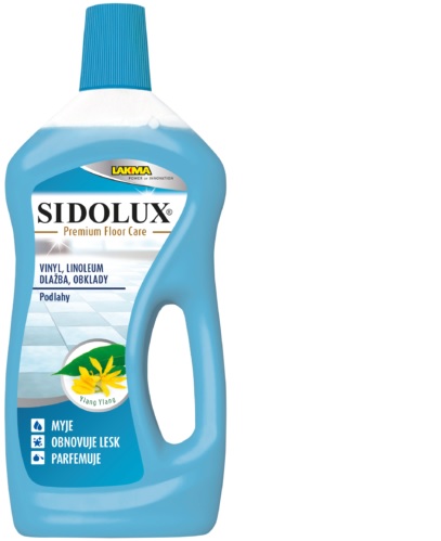 SIDOLUX PREMIUM FLOOR CARE YLANG YLANG na vinyl, linoleum, dlažbu, obklady